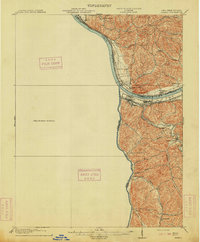 1913 Map of Ceredo