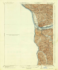 1913 Map of Ceredo, 1927 Print
