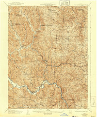 preview thumbnail of historical topo map of Chesterhill, OH in 1906