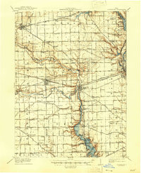 1911 Map of Covington, 1946 Print