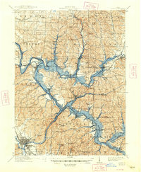 Download a high-resolution, GPS-compatible USGS topo map for Dover, OH (1948 edition)