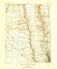 1901 Map of Dublin, 1955 Print