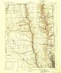 1903 Map of Dublin, 1939 Print