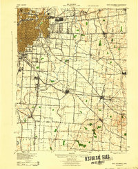 1943 Map of East Columbus