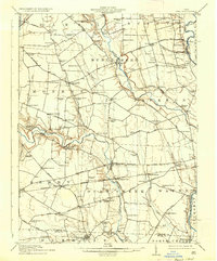 1913 Map of Era, 1936 Print