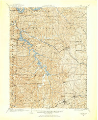 1903 Map of Flushing, 1959 Print