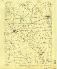 1907 Map of London, 1940 Print