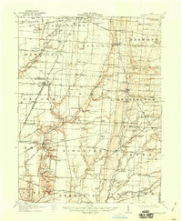 1915 Map of Marengo, 1946 Print