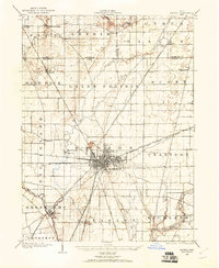 preview thumbnail of historical topo map of Marion, OH in 1903