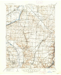 1906 Map of Mason, 1948 Print