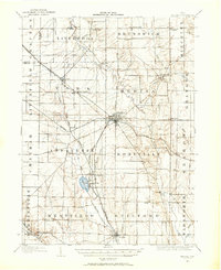 Download a high-resolution, GPS-compatible USGS topo map for Medina, OH (1960 edition)