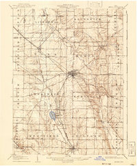 Download a high-resolution, GPS-compatible USGS topo map for Medina, OH (1941 edition)