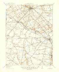 Download a high-resolution, GPS-compatible USGS topo map for Milford Center, OH (1948 edition)