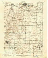 Download a high-resolution, GPS-compatible USGS topo map for Norwalk, OH (1936 edition)