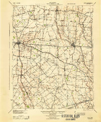1944 Map of Fayette County, OH