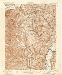 Download a high-resolution, GPS-compatible USGS topo map for Piketon, OH (1934 edition)