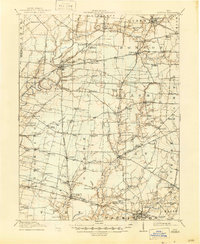 1917 Map of Sardinia, 1946 Print