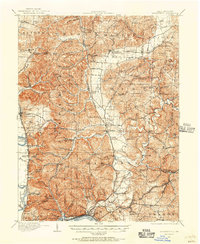 1911 Map of Sciotoville, 1956 Print