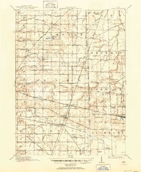 Download a high-resolution, GPS-compatible USGS topo map for Siam, OH (1951 edition)