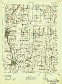 1944 Map of Troy