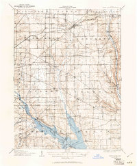 1906 Map of West Salem, 1961 Print