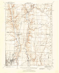 1902 Map of Westerville, 1958 Print