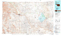 preview thumbnail of historical topo map of Alva, OK in 1990