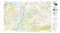 preview thumbnail of historical topo map of Eufaula, OK in 1978
