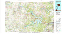 preview thumbnail of historical topo map of Osage County, OK in 1990