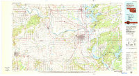 preview thumbnail of historical topo map of Muskogee, OK in 1978