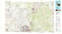 1990 Map of Guthrie, OK