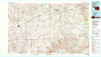 Download a high-resolution, GPS-compatible USGS topo map for Woodward, OK (1990 edition)