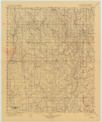 1901 Map of Addington, 1937 Print