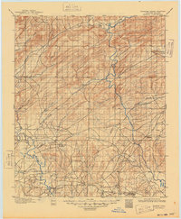 1901 Map of Alikchi, 1949 Print