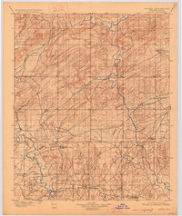 1901 Map of Alikchi, 1926 Print