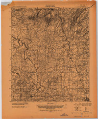 1925 Map of Antlers