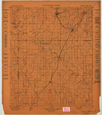 1899 Map of Atoka