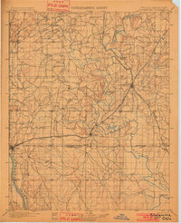 1901 Map of Claremore