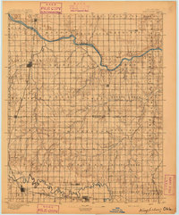 1895 Map of Kingfisher