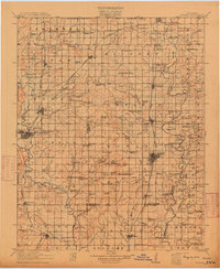 1914 Map of Nowata