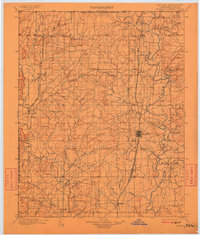 1901 Map of Nowata, 1911 Print