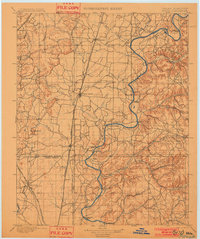 1901 Map of Pryor