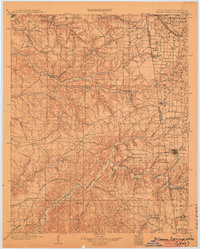 1904 Map of Siloam Springs
