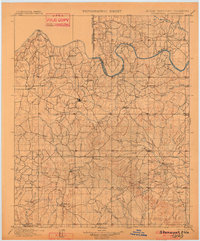 1901 Map of Stonewall