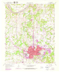 Download a high-resolution, GPS-compatible USGS topo map for Ada, OK (1979 edition)
