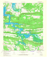 Download a high-resolution, GPS-compatible USGS topo map for Adamson, OK (1968 edition)