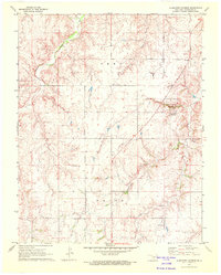 Download a high-resolution, GPS-compatible USGS topo map for Alabaster Caverns, OK (1972 edition)
