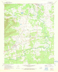 Download a high-resolution, GPS-compatible USGS topo map for Albion, OK (1990 edition)