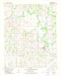 Download a high-resolution, GPS-compatible USGS topo map for Alex, OK (1982 edition)