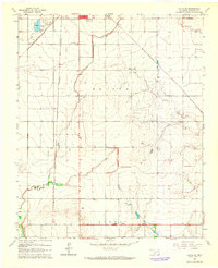 Download a high-resolution, GPS-compatible USGS topo map for Altus SE, OK (1965 edition)